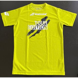 バボラ(Babolat)の【超美品】BabolaTのテニスウェア（Tシャツ）｜イエロー［SSサイズ］(ウェア)