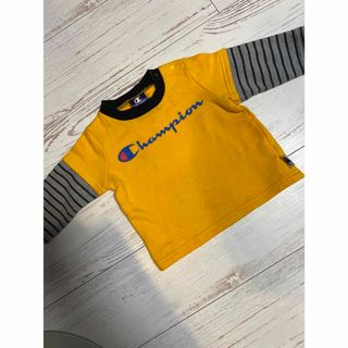 チャンピオン(Champion)のチャンピオン　重ね着風スエット　size80(トレーナー)