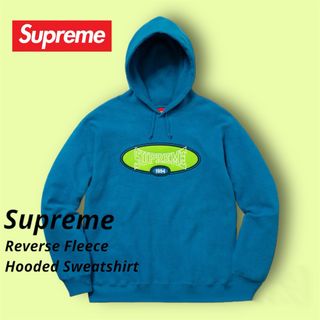 シュプリーム(Supreme)のsupreme Reverse Fleece Hooded フリースsize M(パーカー)