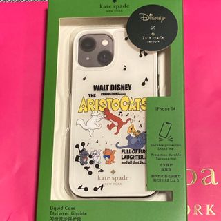 【新品未使用】ケイトスペード   iPhone ケースdisney ディズニー(iPhoneケース)