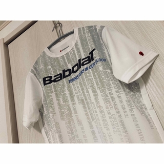 バボラ(Babolat)の【新品未使用】BabolaTのテニスウェア（Tシャツ）｜ホワイト［Sサイズ］(ウェア)