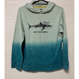 オールドネイビー(Old Navy)の【ユースサイズ✳︎レア✳︎usa古着】　OLDNAVY  パーカー　シミあり(Tシャツ/カットソー)