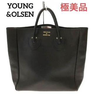 YOUNG&OLSEN - YOUNG & OLSEN ヤングアンドオルセン レザー調トート