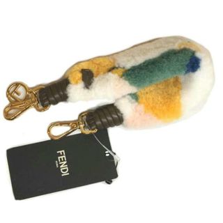 FENDI フェンディ/ミニストラップユー/ファーバッグハンドル/マルチカラー/レディース雑貨/Aランク/92【中古】(キーケース)