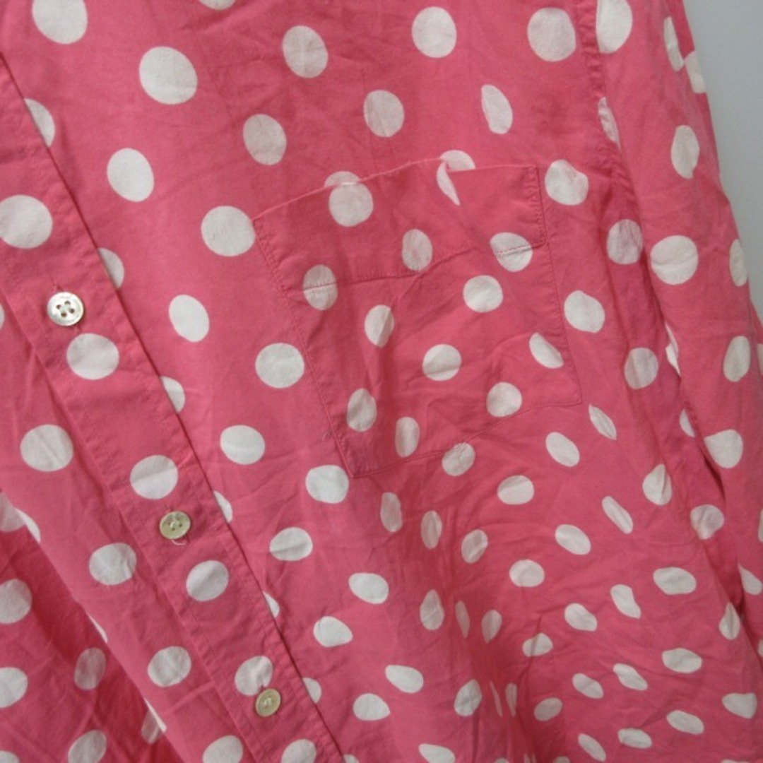 サンローランパリ エディ期 16SS ピンク ポルカドットシャツ 17 約XXL メンズのトップス(シャツ)の商品写真