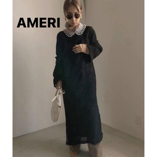 アメリヴィンテージ(Ameri VINTAGE)のCOASTER LACE TIGHT DRESS♡アメリ♡AMERI(ロングワンピース/マキシワンピース)