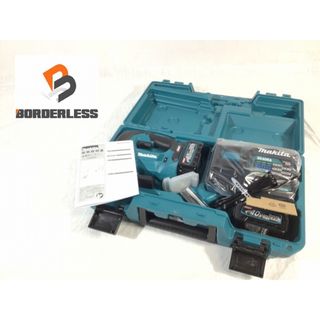 マキタ(Makita)の☆未使用品☆makita マキタ 40Vmax 充電式ジグソー JV002GRDX バッテリー2個 充電器 ケース 84991(工具)