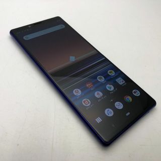 ソニー(SONY)の1188 SIMフリー Xperia 1 SO-03L docomo 美品(スマートフォン本体)