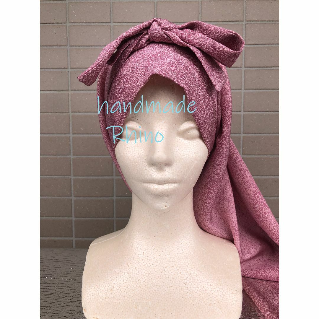 NC-2865 ナイトキャップ　シルク　ロングヘア用 　スーパーロングヘア用  レディースのルームウェア/パジャマ(その他)の商品写真