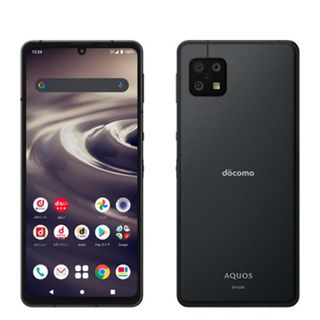 シャープ(SHARP)の【中古】 SH-54B AQUOS sense6 ブラック SIMフリー 本体 ドコモ スマホ シャープ  【送料無料】 sh54bbk7mtm(スマートフォン本体)