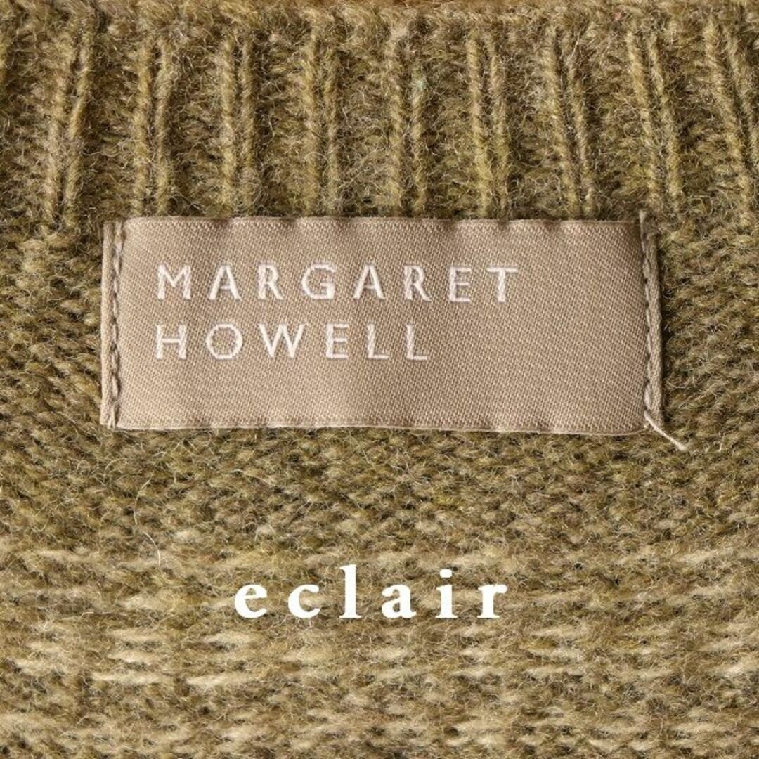 MARGARET HOWELL(マーガレットハウエル)のマーガレットハウエル ブリティッシュメリノウール フェアアイルニット 即完売 レディースのトップス(ニット/セーター)の商品写真