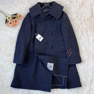 新春SALE／45R ツイルKNIT PEA JACKET コート／フリーサイズ