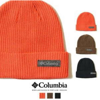 コロンビア(Columbia)の送料無料 新品 Columbia ユニセックス ニットキャップ ブラウン(ニット帽/ビーニー)