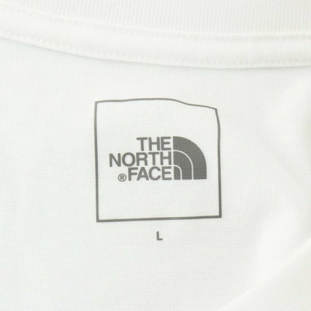 THE NORTH FACE(ザノースフェイス)のTHE NORTH FACE Tシャツ カットソー 半袖 L 白 NT32348 メンズのトップス(Tシャツ/カットソー(半袖/袖なし))の商品写真