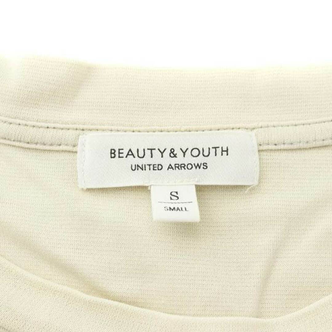 BEAUTY&YOUTH UNITED ARROWS(ビューティアンドユースユナイテッドアローズ)のユナイテッドアローズ ダブルガス Tシャツ カットソー S ベージュ メンズのトップス(Tシャツ/カットソー(半袖/袖なし))の商品写真