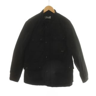 ショット(schott)のSCHOTT ミリタリー ジャケット ブルゾン 中綿 キルティング L 黒(ブルゾン)