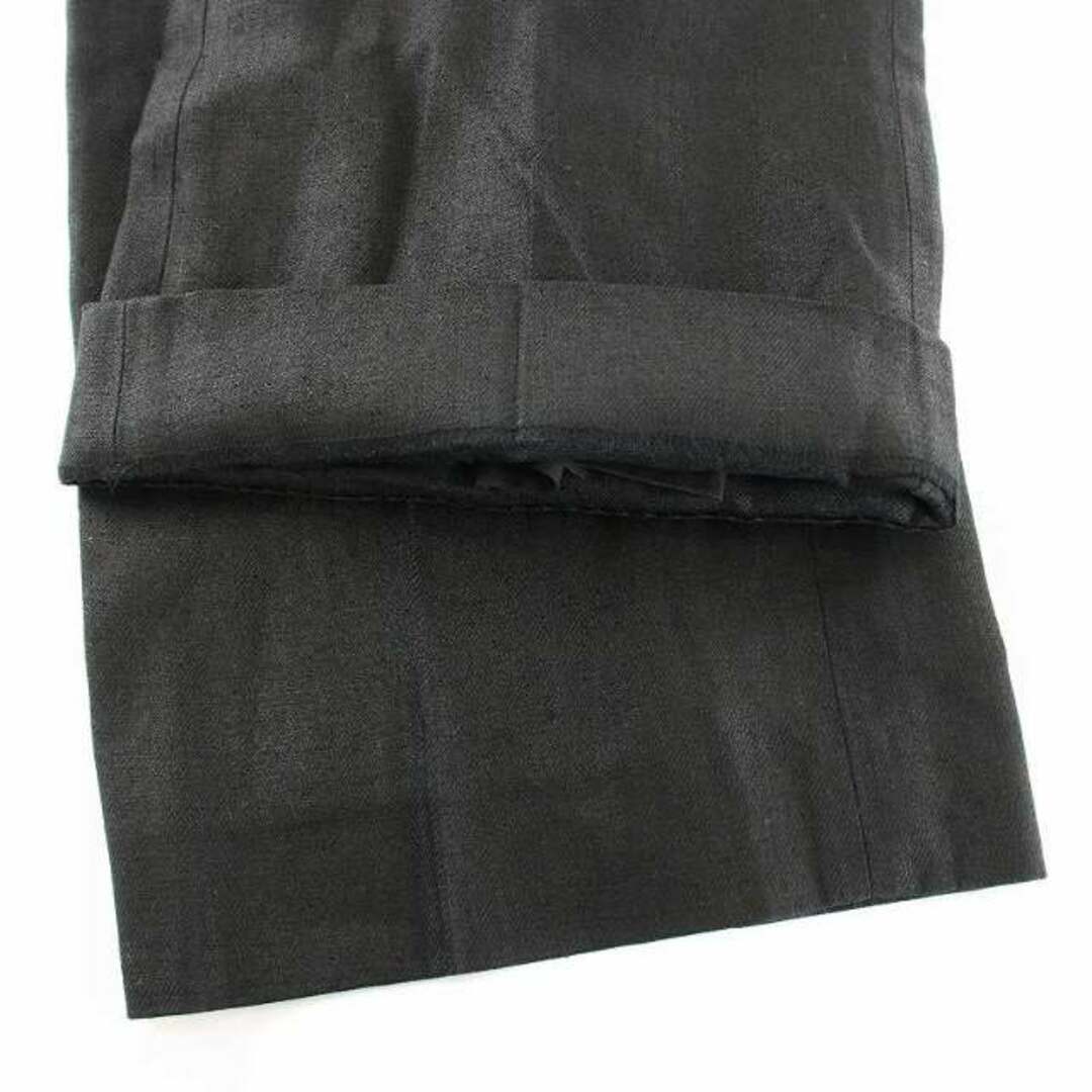 UNITED ARROWS(ユナイテッドアローズ)のユナイテッドアローズ ストレートパンツ ロング リネン 36 S 黒 レディースのパンツ(その他)の商品写真
