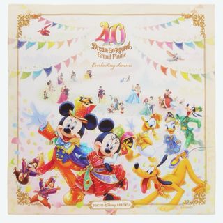 ディズニー(Disney)のディズニー　40周年　グランドフィナーレ　バンダナ　新品未使用(キャラクターグッズ)