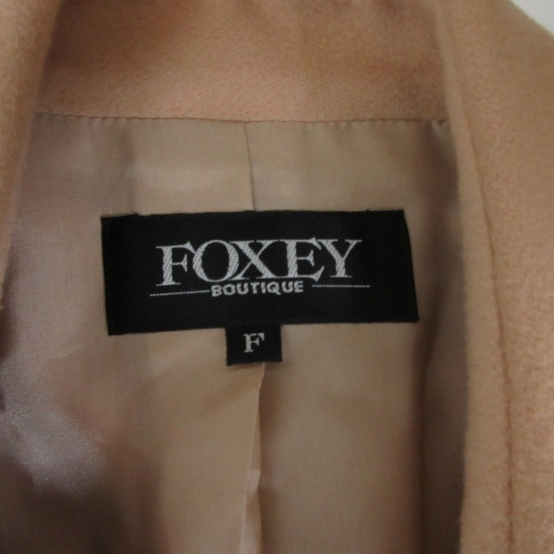 FOXEY(フォクシー)のフォクシー FOXEY 美品 カシミヤ ロングコート ジャケット F IBO46 レディースのジャケット/アウター(その他)の商品写真