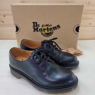 ドクターマーチン(Dr.Martens)のドクターマーチン 1461 3ホール ギブソン ブラック UK3 22㎝(ローファー/革靴)