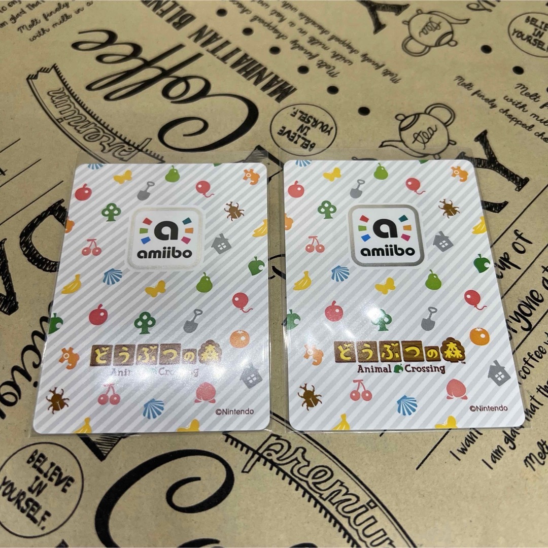 ニンテンドー3DS(ニンテンドー3DS)のアミーボカード 2枚セット エンタメ/ホビーのアニメグッズ(カード)の商品写真