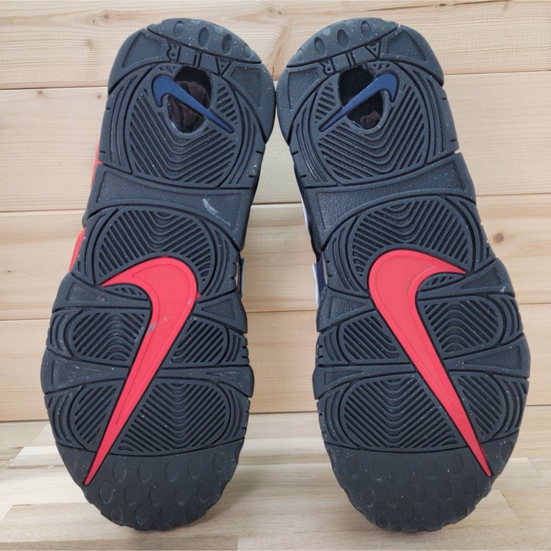 NIKE(ナイキ)のナイキ エアモア アップテンポ '96 "黒＆赤&ネイビー"  26cm メンズの靴/シューズ(スニーカー)の商品写真
