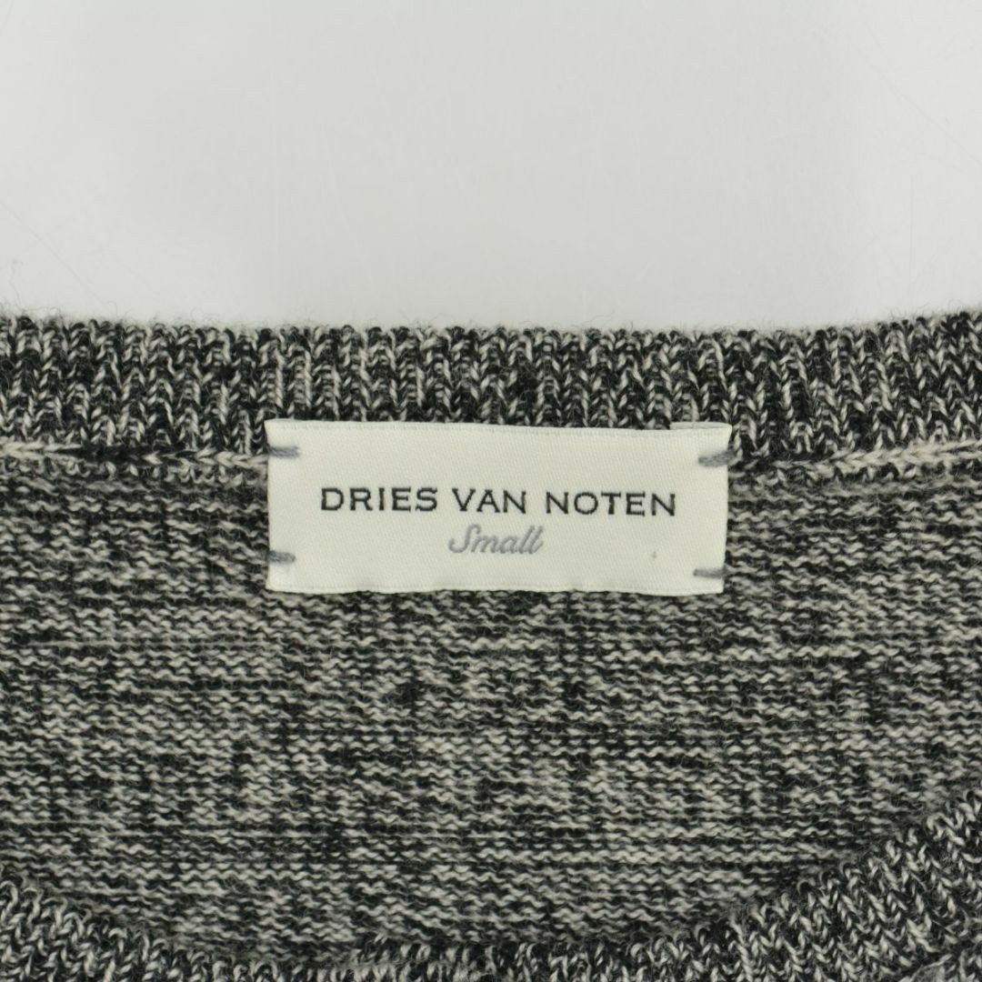 DRIES VAN NOTEN(ドリスヴァンノッテン)の【DRIESVANNOTEN】ショート丈 ウールニット長袖カーディガン レディースのトップス(カーディガン)の商品写真