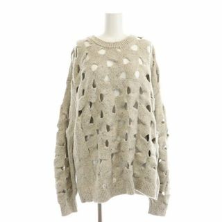 イッセイミヤケ(ISSEY MIYAKE)のイッセイミヤケ ハート 23AW WOOL NEST KNIT ニット セーター(ニット/セーター)