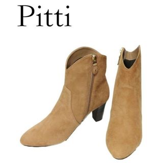 ピッティ(Pitti)の✨新品✨Pitti FEMININE★スエード★ブーティ★ハーフブーツ(ブーティ)