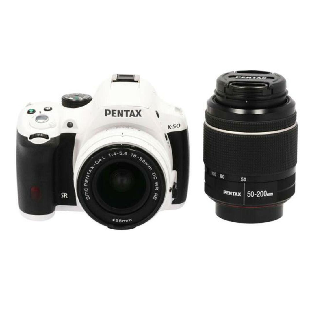 カメラ<br>PENTAX ペンタックス/デジタル一眼/K-50 ダブルズームセット/4998550/デジタルカメラ/Cランク/70