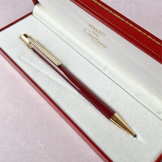 カルティエ(Cartier)の未使用 カルティエ ボールペン トリニティ レッド × ゴールド cartier(ペン/マーカー)