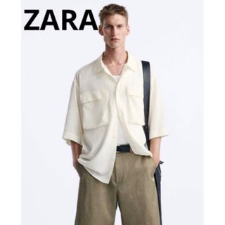 ザラ(ZARA)のリヨセル　シャツ　ポケット　半袖シャツ(シャツ)