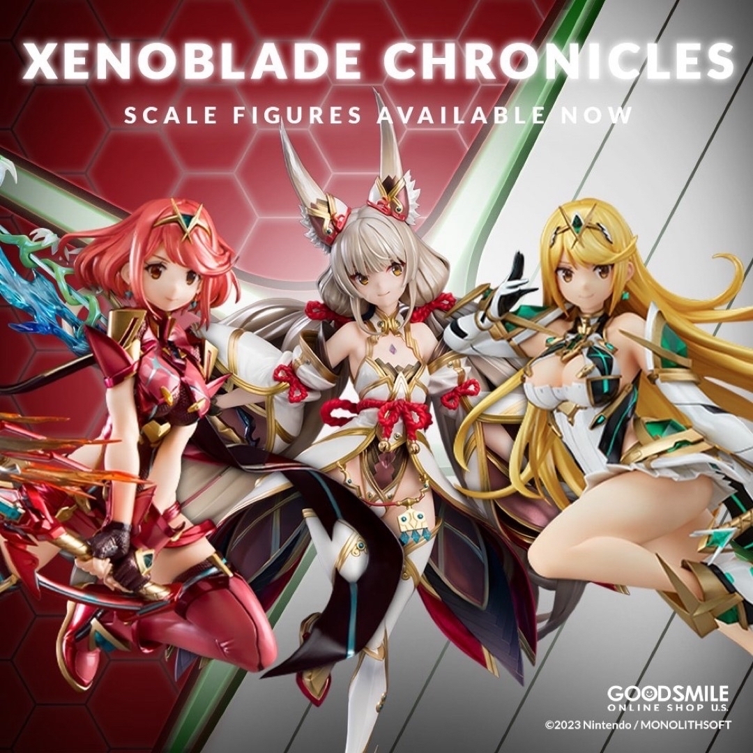 任天堂 - ゼノブレイド2 ホムラ ヒカリ ニア 1/7スケール 任天堂 - ゼノブレイド2 ホムラ ヒカリ ニア 1/7スケール