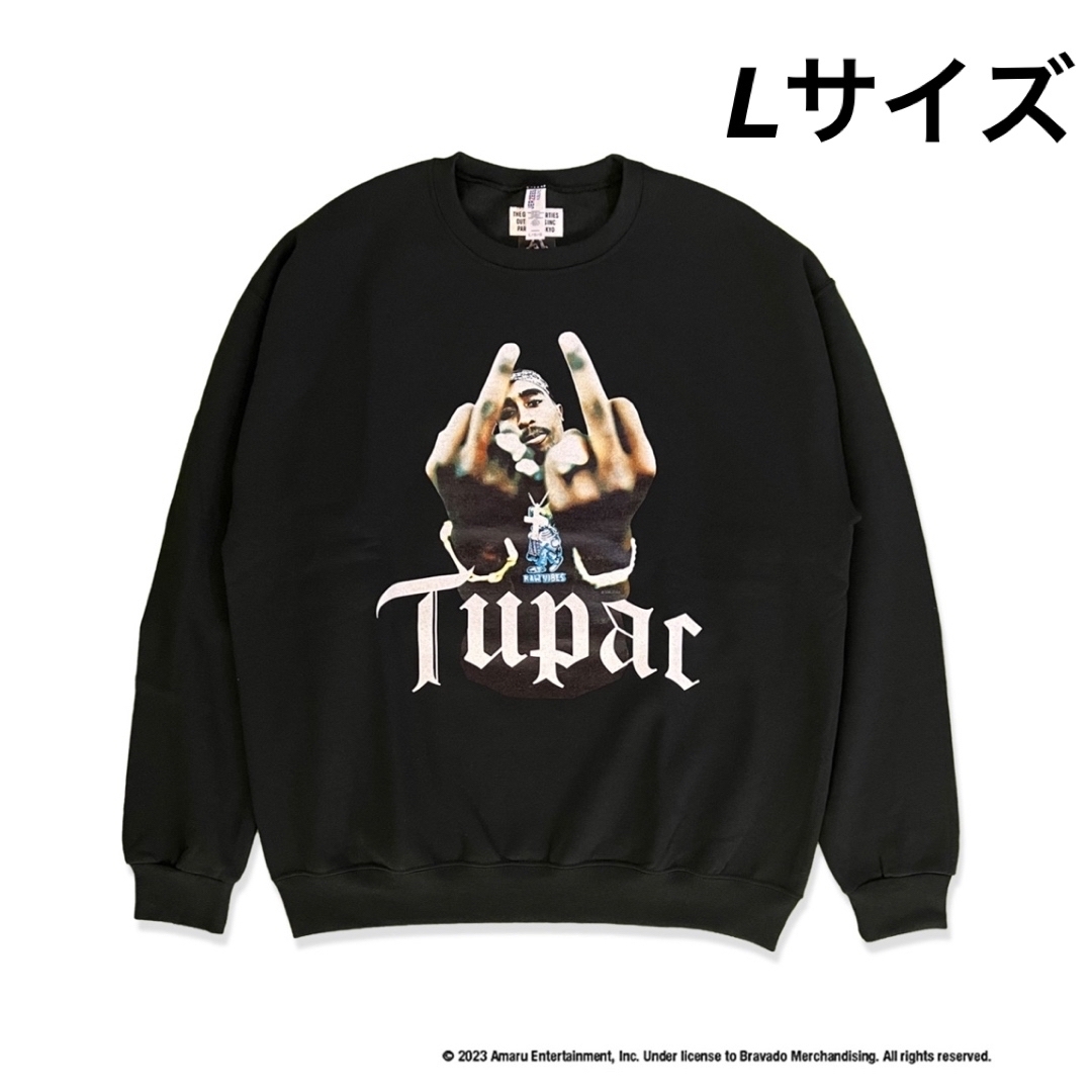 WACKO MARIA(ワコマリア)のWACKO MARIA 2PAC CREW NECK SWEAT SHIRT L メンズのトップス(スウェット)の商品写真