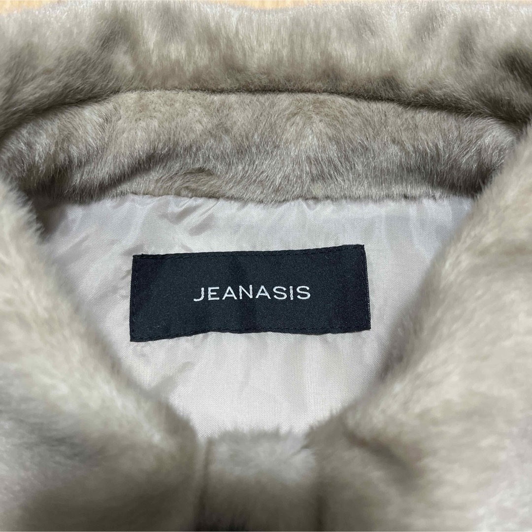 JEANASIS(ジーナシス)のJEANASIS ジーナシス】　ファーコート レディースのジャケット/アウター(毛皮/ファーコート)の商品写真