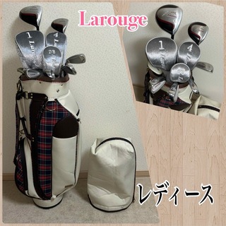Larouge - 人気‼️【良品】レディース ゴルフクラブセット/ゴルフセット/キャディバッグ