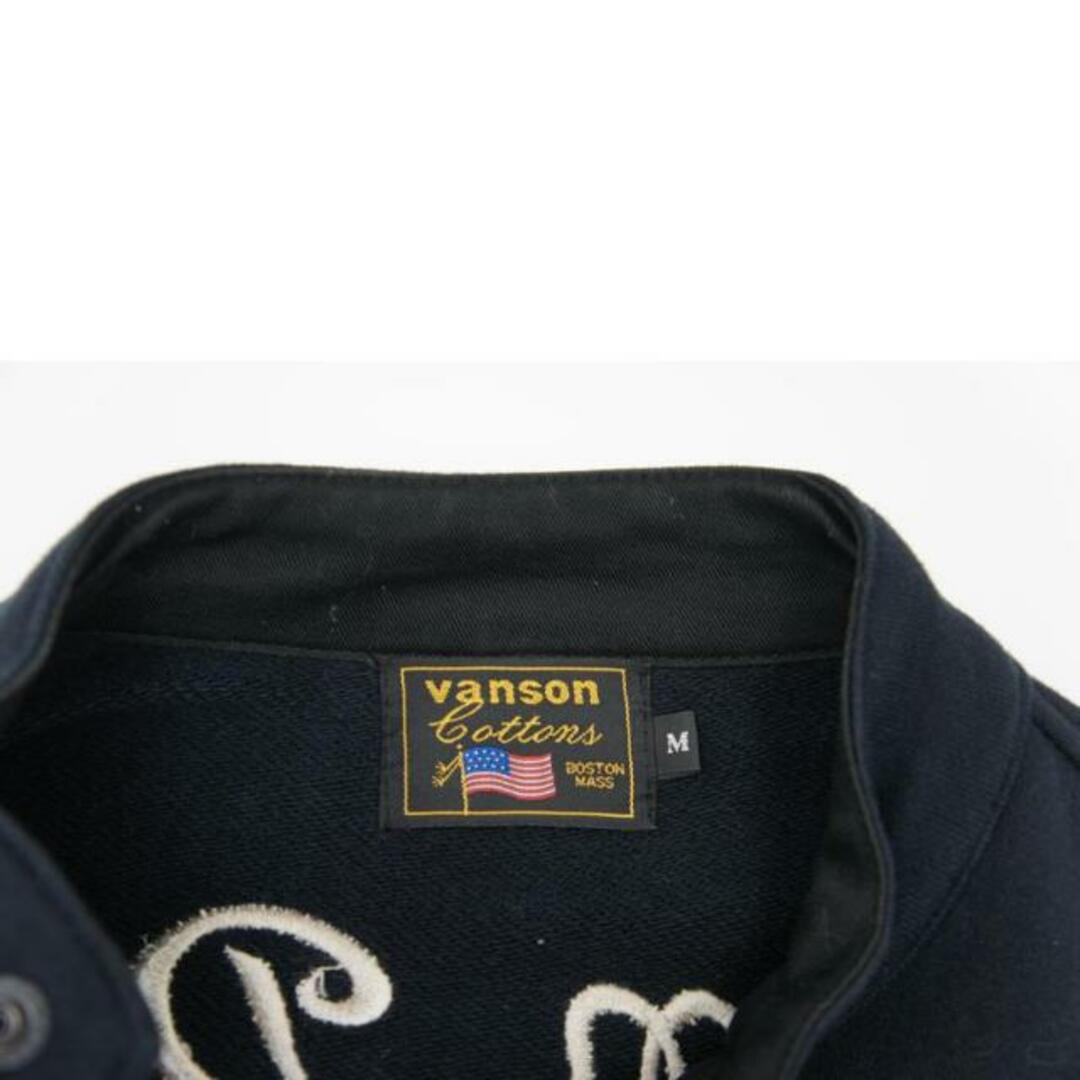 vanson バンソン/スウェットライダースジャケット/M/メンズアウター/Bランク/05【中古】 メンズのジャケット/アウター(ダッフルコート)の商品写真