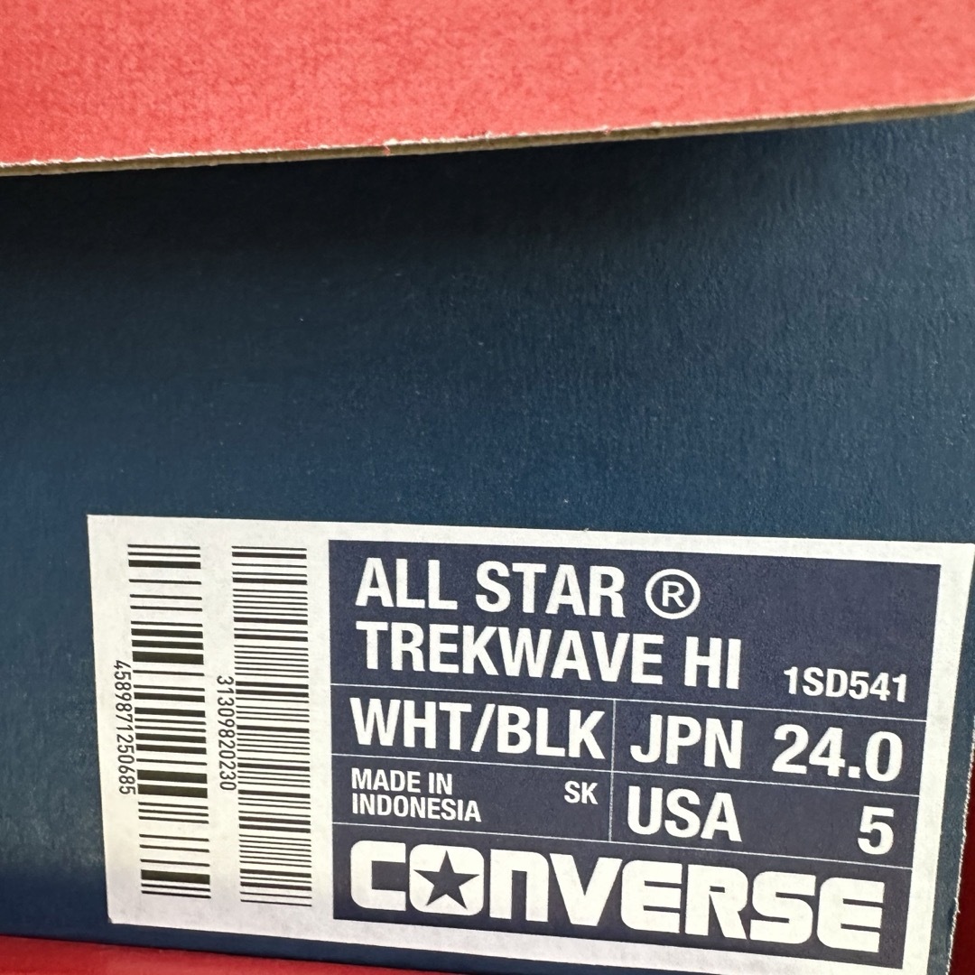 ALL STAR（CONVERSE）(オールスター)の✨新品・限定✨コンバース　オールスター　R トレックウェーブ　ホワイト　厚底 レディースの靴/シューズ(スニーカー)の商品写真