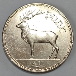 アイルランド　外国コイン　硬貨　貨幣　動物(貨幣)