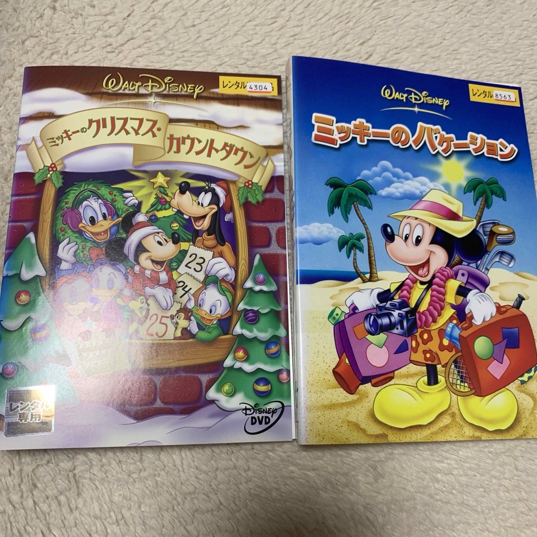 ディズニー　DVD ミッキー　3本 エンタメ/ホビーのDVD/ブルーレイ(キッズ/ファミリー)の商品写真