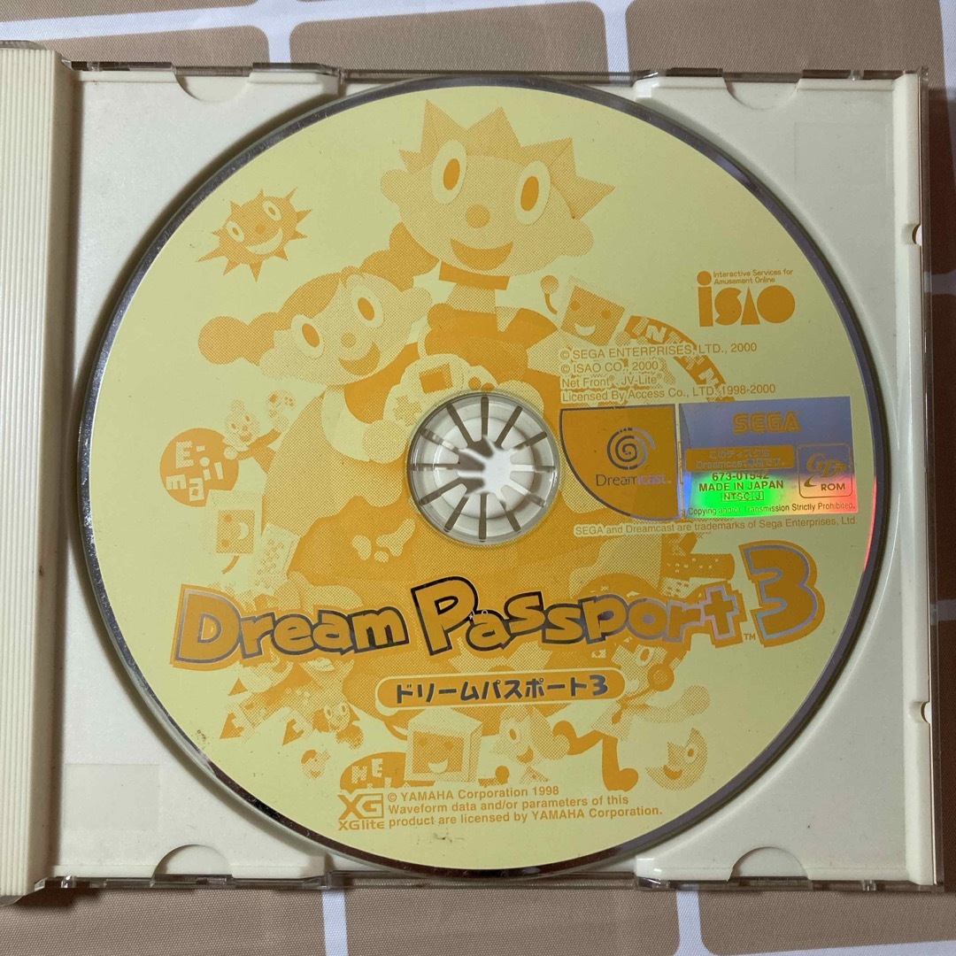 SEGA(セガ)の【動作未確認】ドリームパスポート3 Dream Passport 3 エンタメ/ホビーのゲームソフト/ゲーム機本体(家庭用ゲームソフト)の商品写真