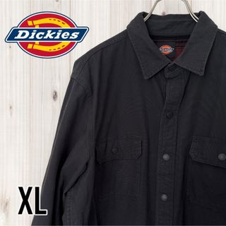 ディッキーズ(Dickies)のDickies ディッキーズ ワークシャツ 古着 XL スナップボタン(シャツ)