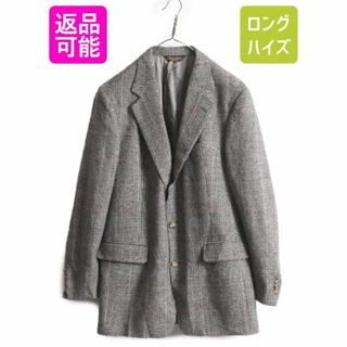 ブルックスブラザース(Brooks Brothers)の90s USA製 ブルックスブラザーズ チェック テーラード ジャケット メンズ XL / オールド BROOKS BROTHERS 100% キャメル ヘアー ブレザー(テーラードジャケット)