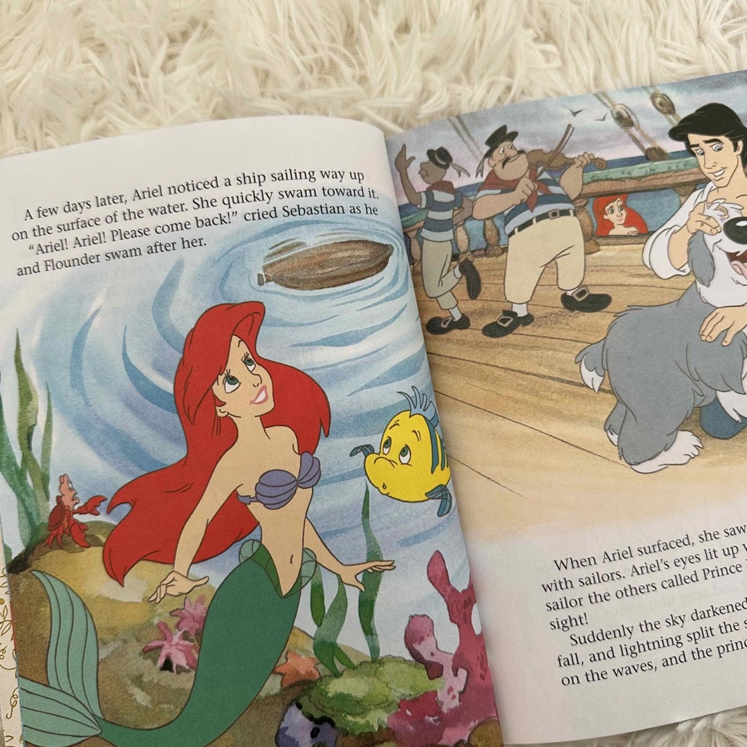 Disney(ディズニー)のa little golden book リトルマーメイド エンタメ/ホビーの本(洋書)の商品写真