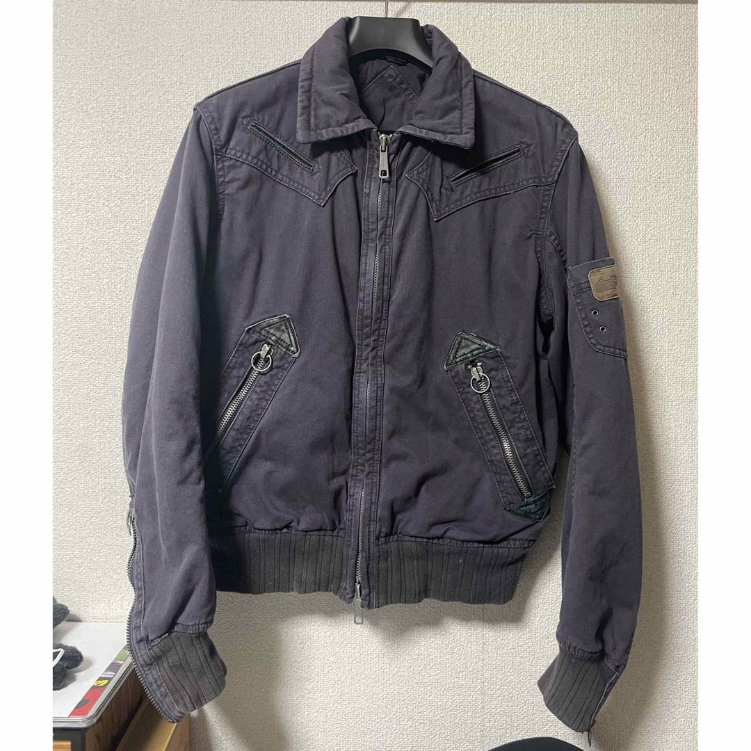 00s dieselディーゼルボンバージャケット 短丈ブルゾン Y2Kグランジ | フリマアプリ ラクマ 00s dieselディーゼルボンバージャケット 短丈ブルゾン Y2Kグランジ | フリマアプリ ラクマ