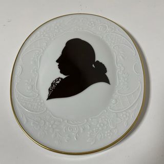 マイセン(MEISSEN)のMeissenマイセン・白磁・レリーフ・ケンドラーの肖像画(陶芸)