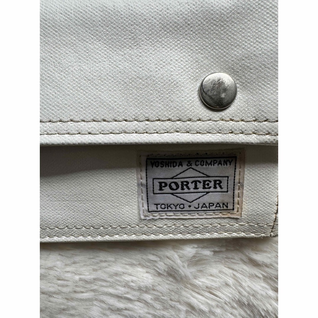 PORTER(ポーター)のポーター フリースタイル ロングウォレット　ホワイト メンズのファッション小物(長財布)の商品写真