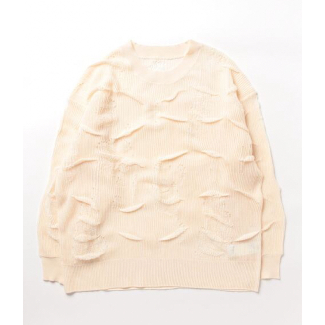 ameri＊MEDI TUCK DAMAGE KNIT TOP＊美品