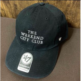 フォーティセブン(47 Brand)の47 THE WEEKEND  CITY  CLUB ブラック　キャップ　帽子(キャップ)