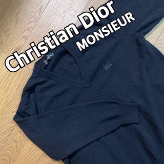 クリスチャンディオール(Christian Dior)のChristian Dior MONSIEUR ニット　古着　ビンテージ　希少(ニット/セーター)